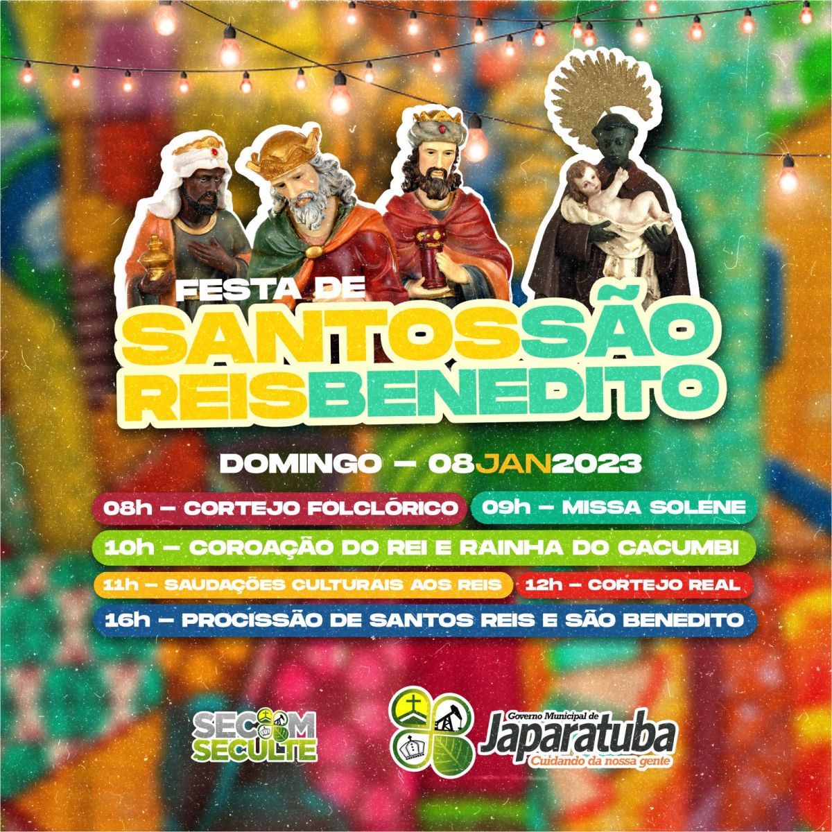 Festa de Reis 2023 tem programação oficializada em Carpina